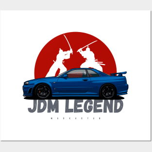 Skyline R34 Posters and Art